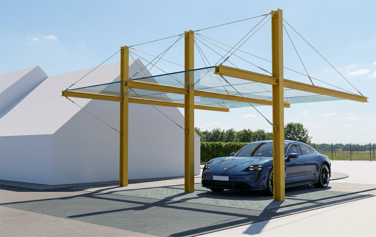 Etude d'un car-port à Estinnes