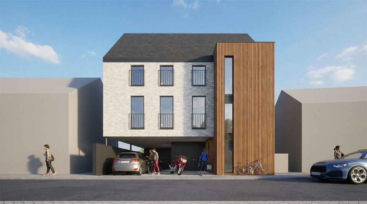 Construction de 3 appartements à