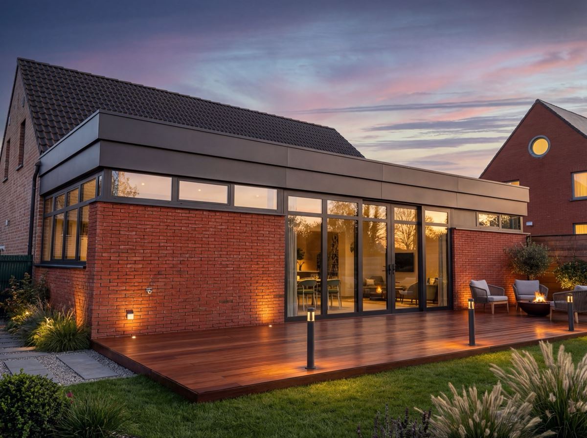 Extension d'une habitation à Blaregnies